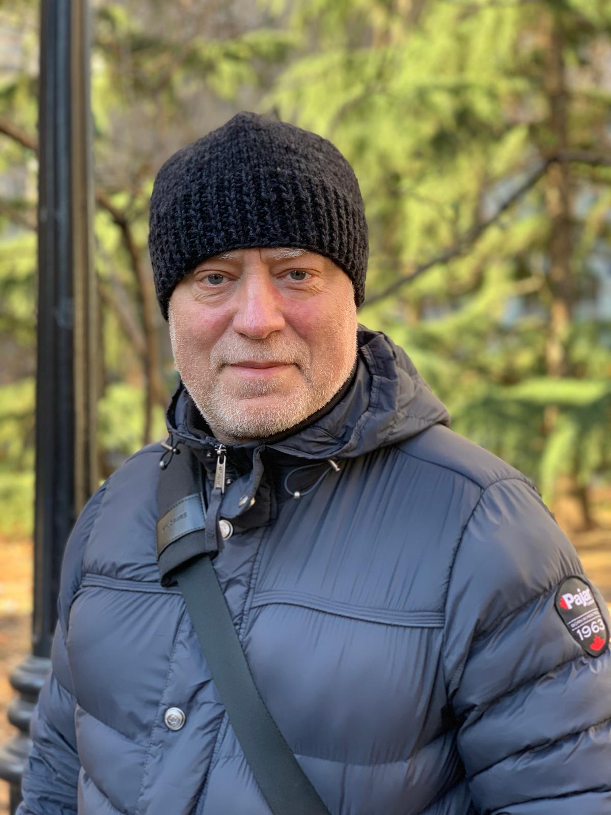 Vladimir Lukyanov-Cherny in New York City on Feb., 6, 2019. (Stuart Liess/The Epoch Times)