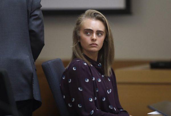 Michelle Carter sits in Taunton District Court in Taunton, Mass. on June 8, 2017.<br/>(Charles Krupa, Pool/AP Photo/ File)