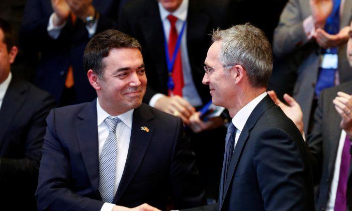 Macedonia Signs Accord to Join NATO