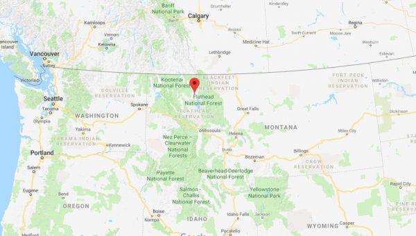 Kalispell, Montana (Google Maps)