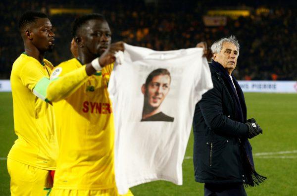 Soccer Football - Ligue 1 - FC Nantes v AS Saint-Etienne - The Stade de la Beaujoire - Louis Fonteneau, Nantes, France, on Jan. 30, 2019. (Emiliano Sala Stephane Mahe/File Photo/Reuters)