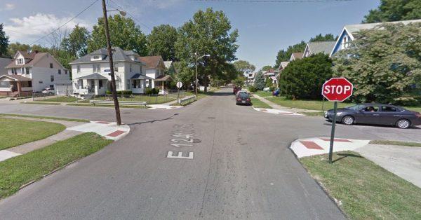 Destiny was discovered at East 124th Street and Locke Avenue by Cleveland police, on Feb. 10, 2019.  (Google Street View)