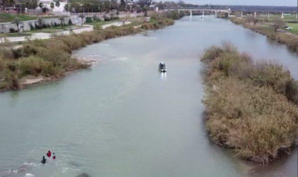 Border Patrol agents rescued five Honduran nationals from the Rio Grande River on Feb. 8, 2019. (U.S. Customs and Border Protection)