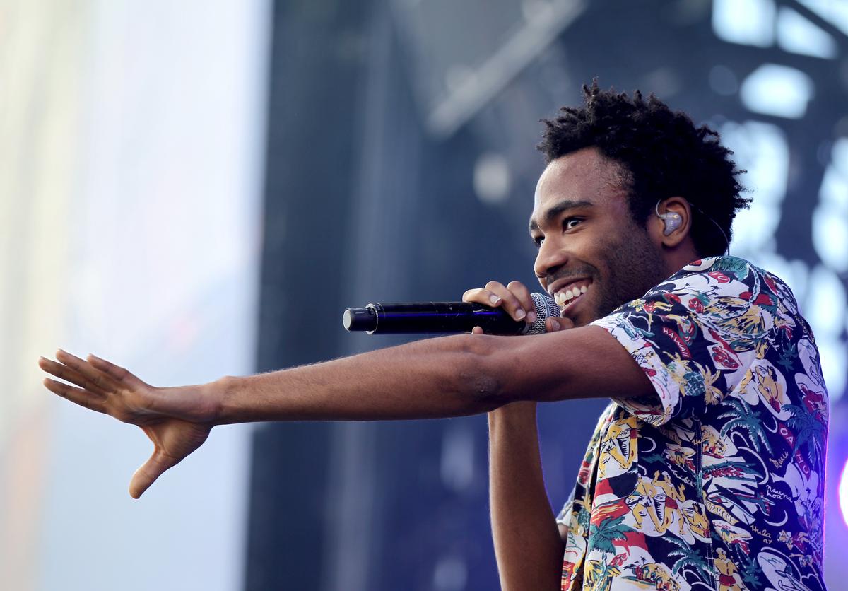 Actor/rapper Donald Glover (aka Childish Gambino) performs onstage during the 2014 iHeartRadio Music Festival Village on Sept. 20, 2014 in Las Vegas, Nev. (Isaac Brekken/Getty Images for iHeartMedia)