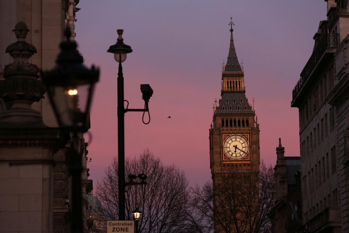 The Elizabeth Tower at the Houses of Parliament, are pictured in Westminster, central London on March 22, 2017, in the aftermath of a terror incident. (Daniel Leal-Olivas/AFP/Getty Images)