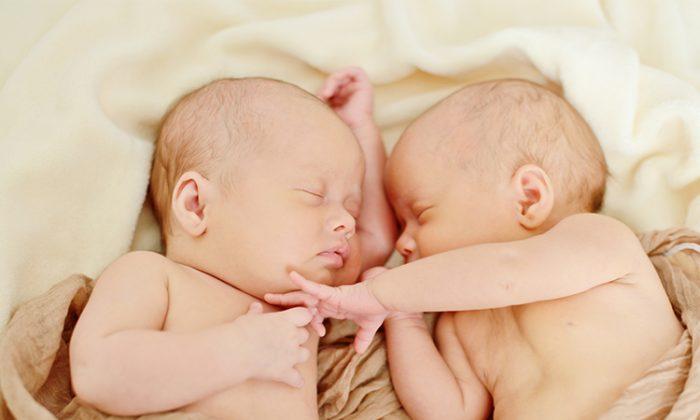 Crying Newborn Twins Find Comfort in Each Other’s Embrace Moments After Birth