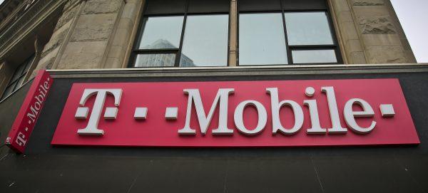 A T-Mobile store in New York, on April 30, 2018. (Bebeto Matthews/AP)