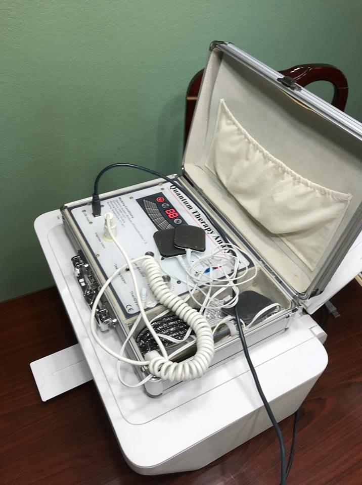 The machine that Onelio Hipolit-Gonzalez used to test an undercover detective posing as a patient, which Hipolit-Gonzalez said could test "everything." (Hernando County Sheriff's Office)