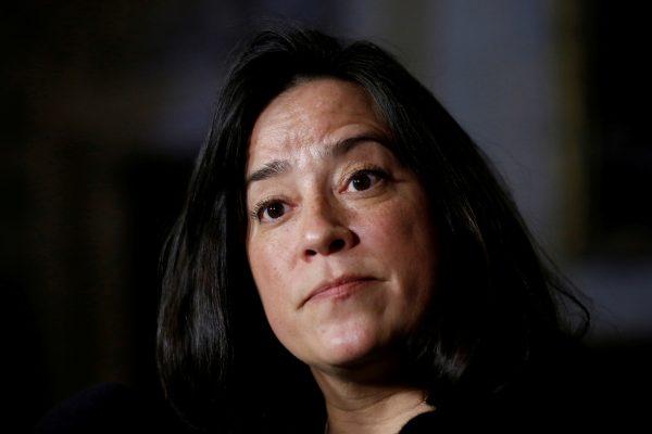 Former Canadian veterans affairs and justice minister Jody Wilson-Raybould. (Chris Wattie/Reuters)