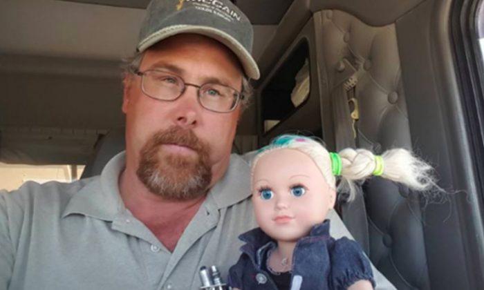 Doting Father Goes to Great Lengths to ‘Babysit’ Daughter’s Favorite Doll