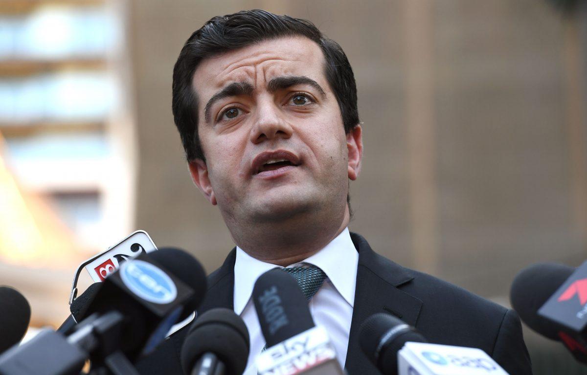 Former Australian Labor Party's Senator and former General Secretary of the Labor Party in NSW Sam Dastyari revealed the way that Huang tried to influence him. (William West/AFP/Getty Images)