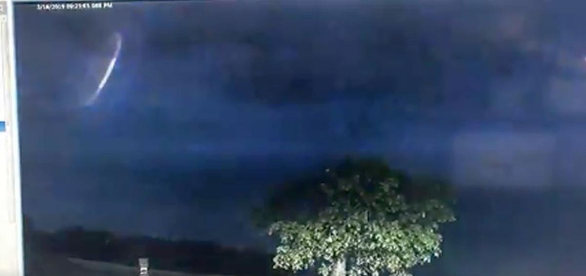 Australia Police Share Footage of Glowing Light During Thunderstorm