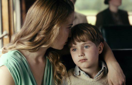 Saskia Rosendahl as Aunt Elisabeth May and young artist Kurt Barnert (Cai Cohrs).(Caleb Deschanel/Courtesy of Sony Pictures Classics)