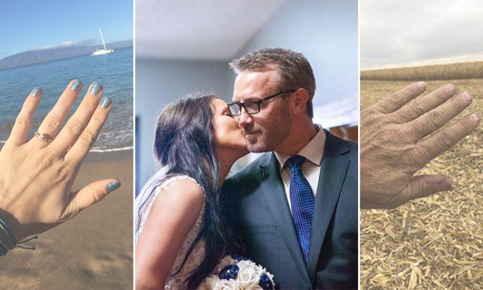 Dad Recreates Daughter’s Honeymoon Photos With a Hilarious Twist, Internet Is in Splits