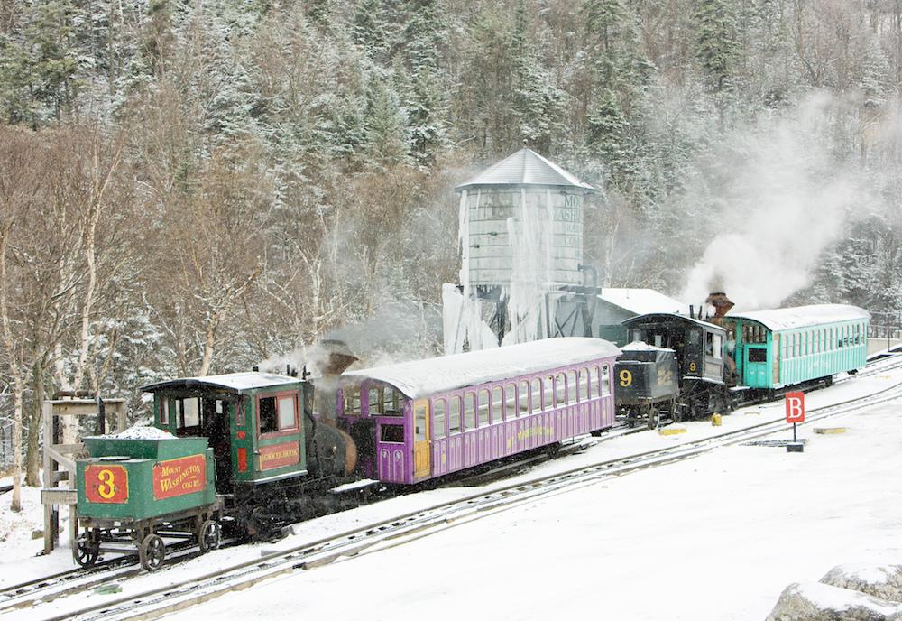 Mount Washington Cog Railway, Bretton Woods. (Richard Semik/Shutterstock)