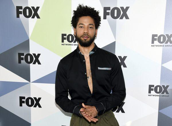 Actor and singer Jussie Smollett at the Fox Networks Group 2018 programming presentation after party at Wollman Rink in Central Park in New York, on May 14, 2018. (Evan Agostini/Invision/AP, File)