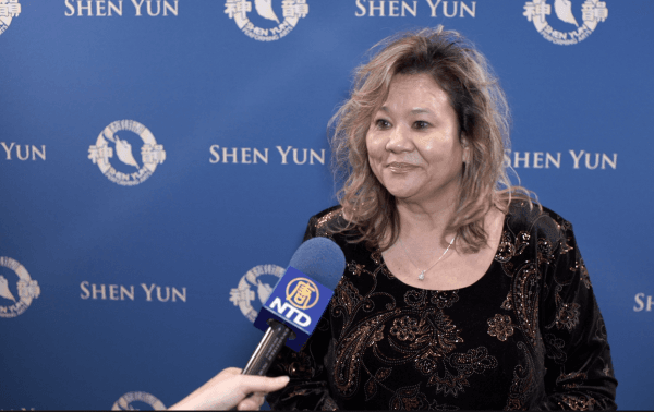  Susie Wong enjoyed Shen Yun at the Orpheum Theater in Phoenix, Arizona, on Feb. 20, 2019. (NTD)