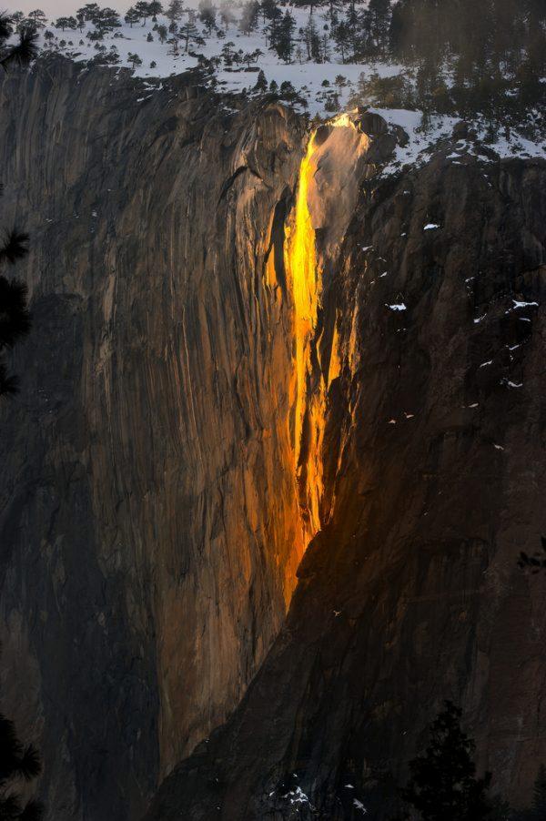 Horsetail Falls, Yosemite National Park. (Howard Ignatius/Flickr/CC BY-NC-ND 2.0)