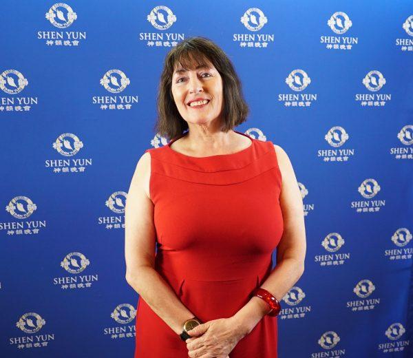 Mining commercial manager Wendy Baumann saw Shen Yun at Perth’s Regal Theatre in Western Australia, on Feb. 23, 2019. (Victor Bernal/NTD Television)