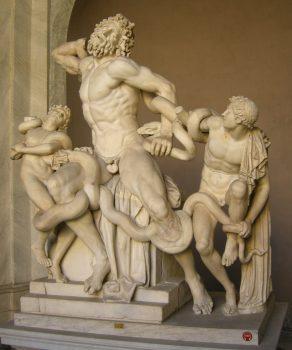 The Laocoön Group after it's 20th-century restoration. (CC BY-SA 3.0)