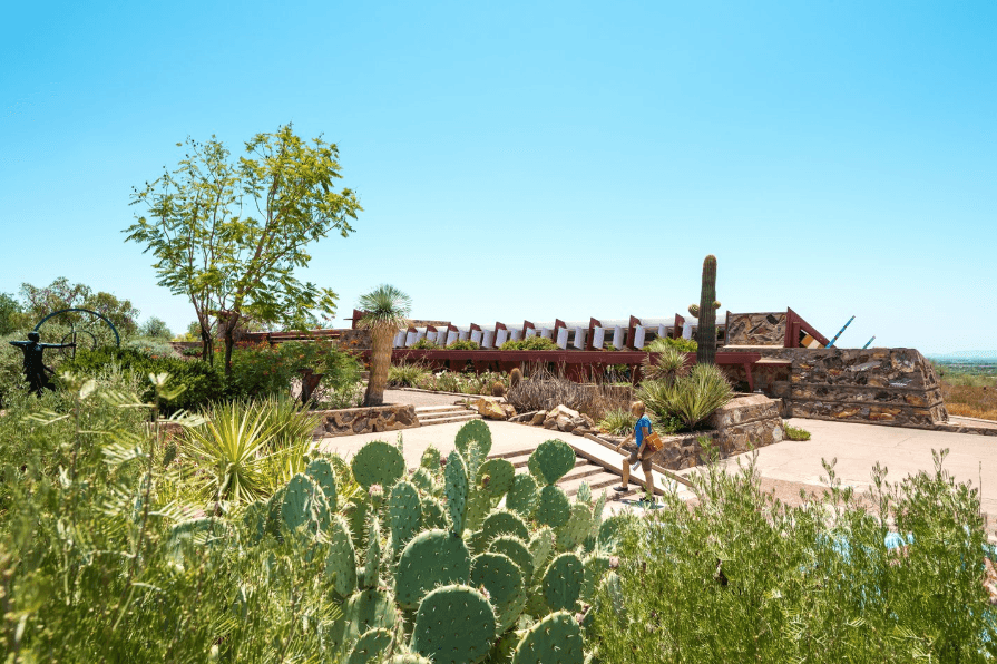 Frank Lloyd Wright's Taliesin West. (An Pham for Experience Scottsdale)