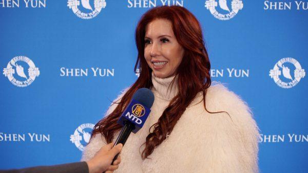 Stacie Stephenson said she was inspired after seeing Shen Yun Performing Arts in Phoenix on Feb. 24, 2019. (NTD Television)