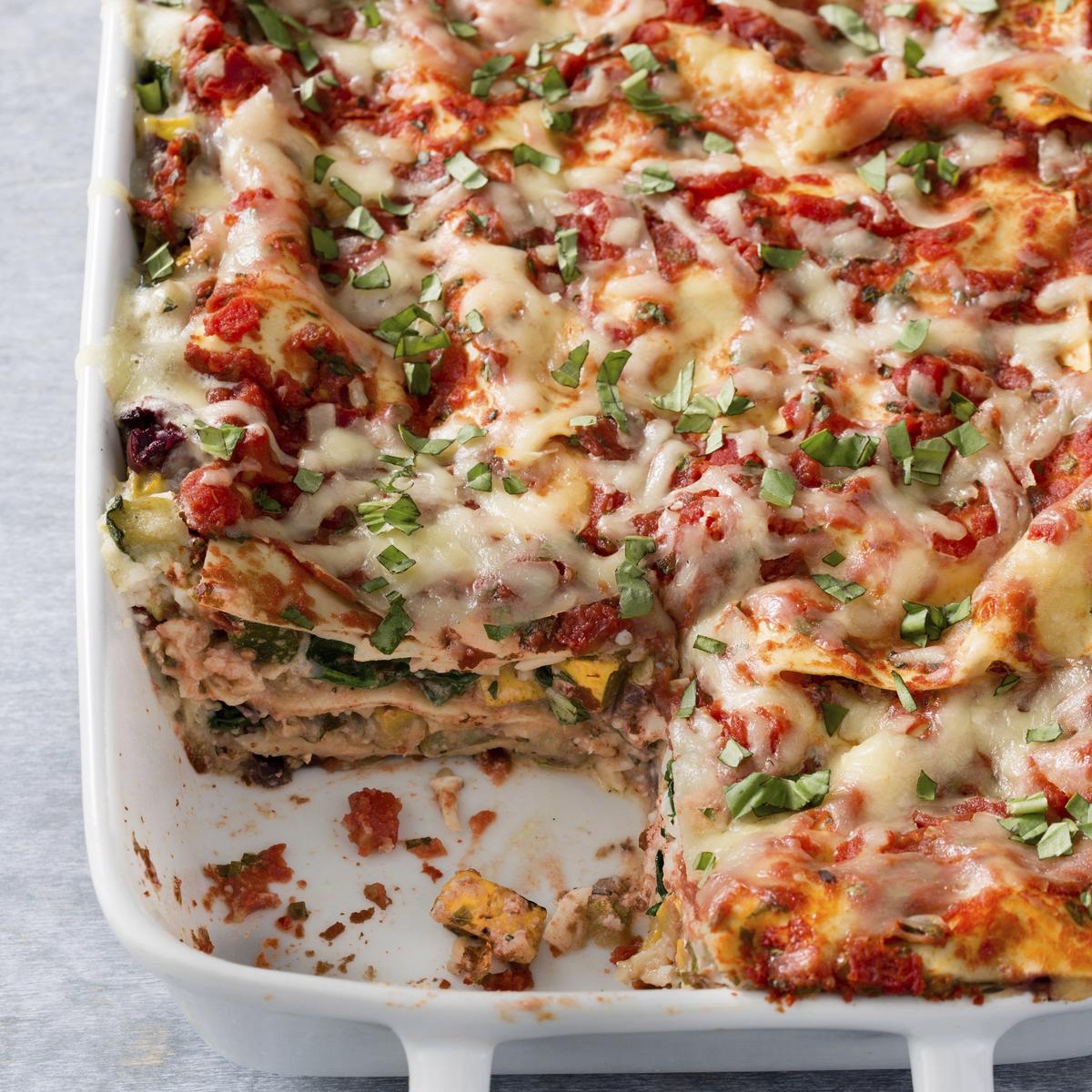 You Won’t Miss the Meat in This Vegetable-Packed Lasagna