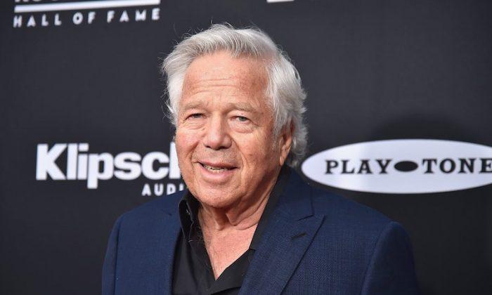 Patriots Owner Robert Kraft Charged With Soliciting Prostitution on Day of AFC Title Game