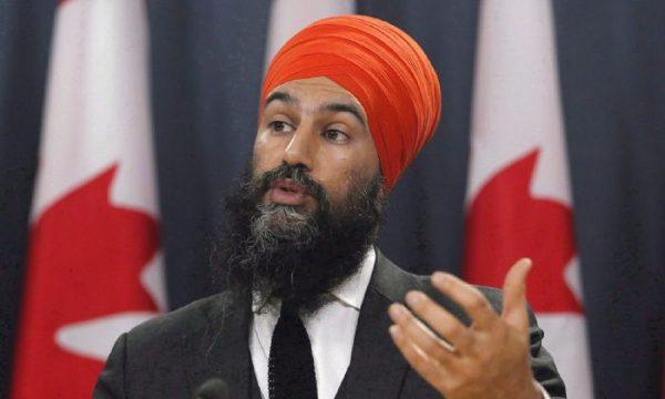 NDP Leader Jagmeet Singh in a file photo from Feb. 13, 2018. (The Canadian Press/ Patrick Doyle)
