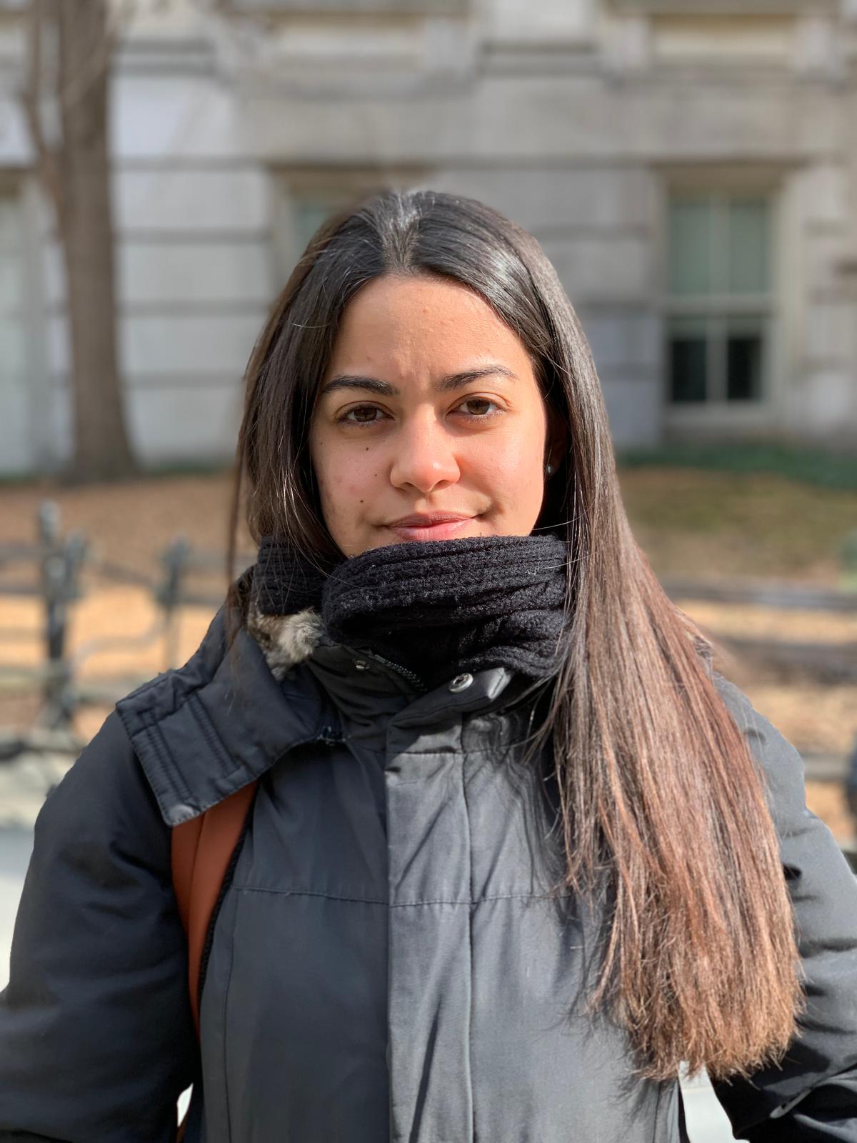 Chiara Deiana in New York on Feb. 25, 2019. (Stuart Liess/The Epoch Times)