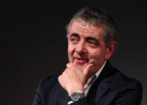 Rowan Atkinson in Q&A following a Screening of 'Maigret' at the BFI Radio Times TV Festival at BFI Southbank in London, England, on April 7, 2017. (Eamonn M. McCormack/Getty Images)