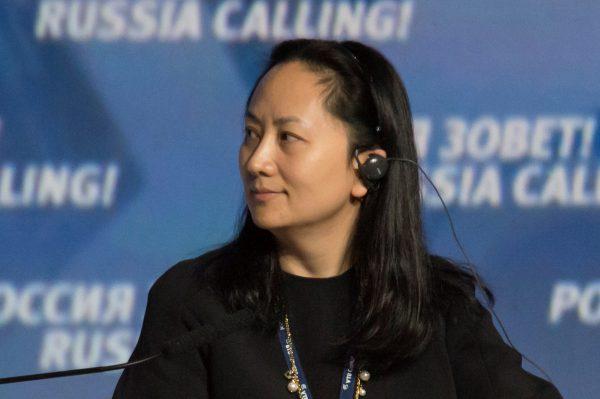 Meng Wanzhou, executive board director of Chinese technology giant Huawei, attends a session of the VTB Capital Investment Forum "Russia Calling!" in Moscow, Russia, on Oct. 2, 2014. (Alexander Bibik/File Photo/Reuters)