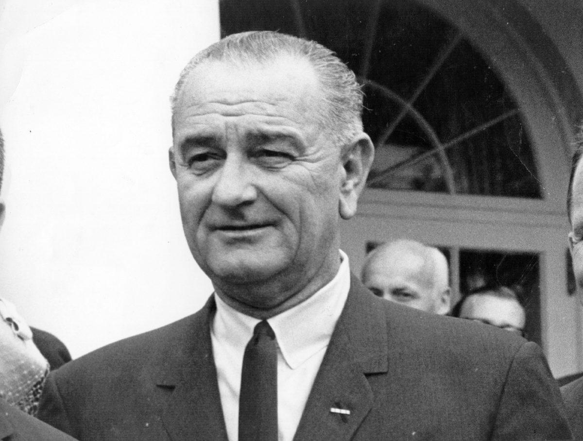 President Lyndon Baines Johnson in 1965. (Keystone/Getty Images)