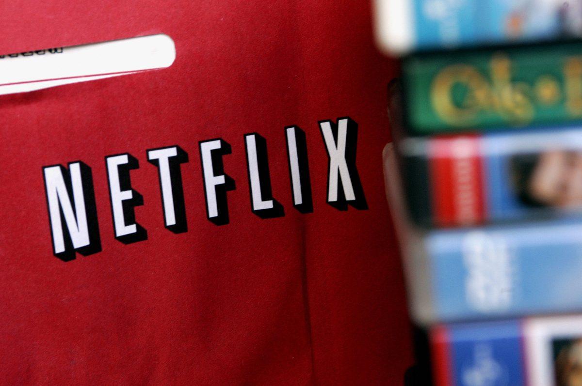 A Netflix return mailer is pictured in Miami, Florida on Jan. 16 2007. (ROBERT SULLIVAN/AFP/Getty Images)