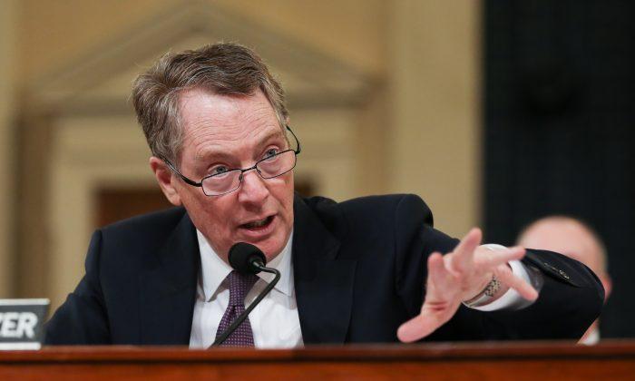 Trade Talks Progressing on US Demands for China to Make Structural Changes: Lighthizer