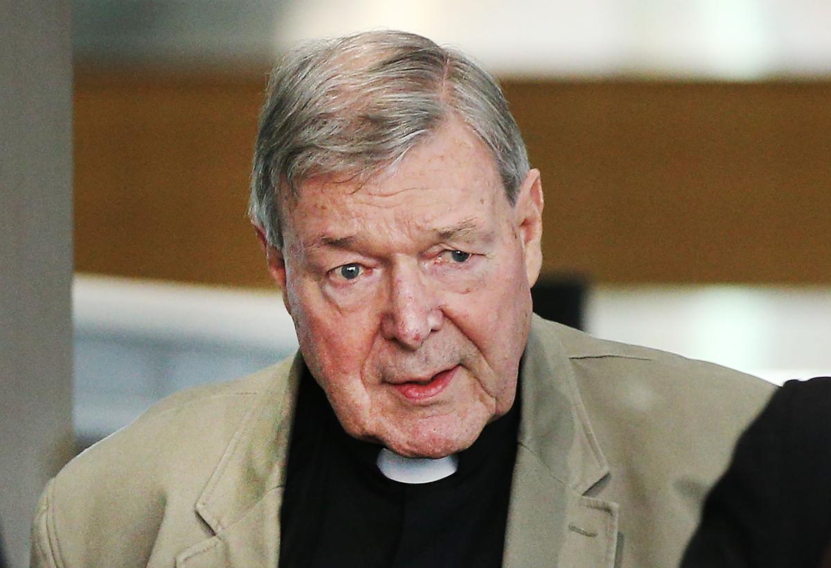 Cardinal George Pell leaves the Melbourne Magistrates' Court on Mar. 5, 2018 in Melbourne, Australia. (Michael Dodge/Getty Images)