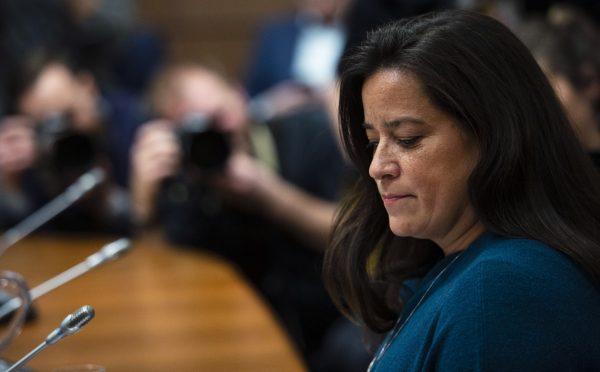 Jody Wilson-Raybould appears at the House of Commons Justice Committee on Parliament Hill in Ottawa on Feb. 27, 2019. (Sean Kilpatrick/The Canadian Press)