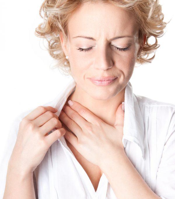 Constant chest pain (Aleksandar Todorovic/Shutterstock)