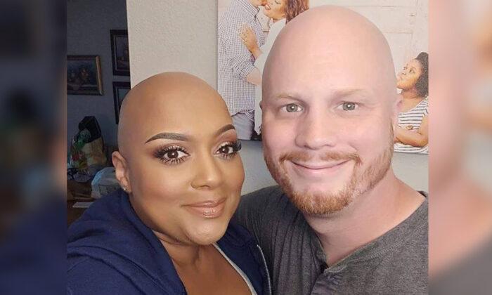 Husband’s Loving Remarks Go Viral When Wife Goes Out First Time Without Wig