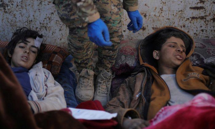 Wounded and Alone, Children Emerge From Last Enclave of ISIS