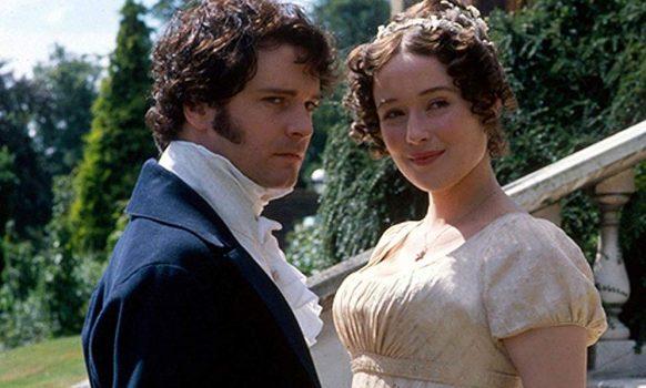 Colin Firth and Jennifer Ehle in the BBC miniseries “Pride and Prejudice.” (1995 BBC)