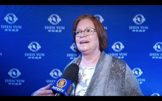 Lee Ann King enjoyed Shen Yun Performing Arts at the Detroit Opera House on March 2, 2019. (NTD Television)