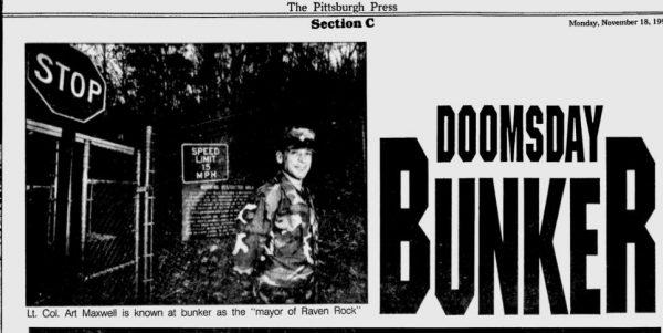 A screenshot of a 1991 Pittsburgh Press newspaper report details Raven Rock. (Google Archive)