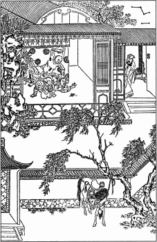 An illustration from a 15th-century woodcut edition of “The Water Margin.” (Public Domain)