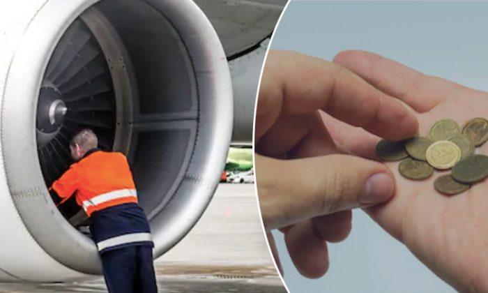 28-Year-Old Faces Lawsuit After Tossing Coins in Plane Engine Causes $20,000 in Damages
