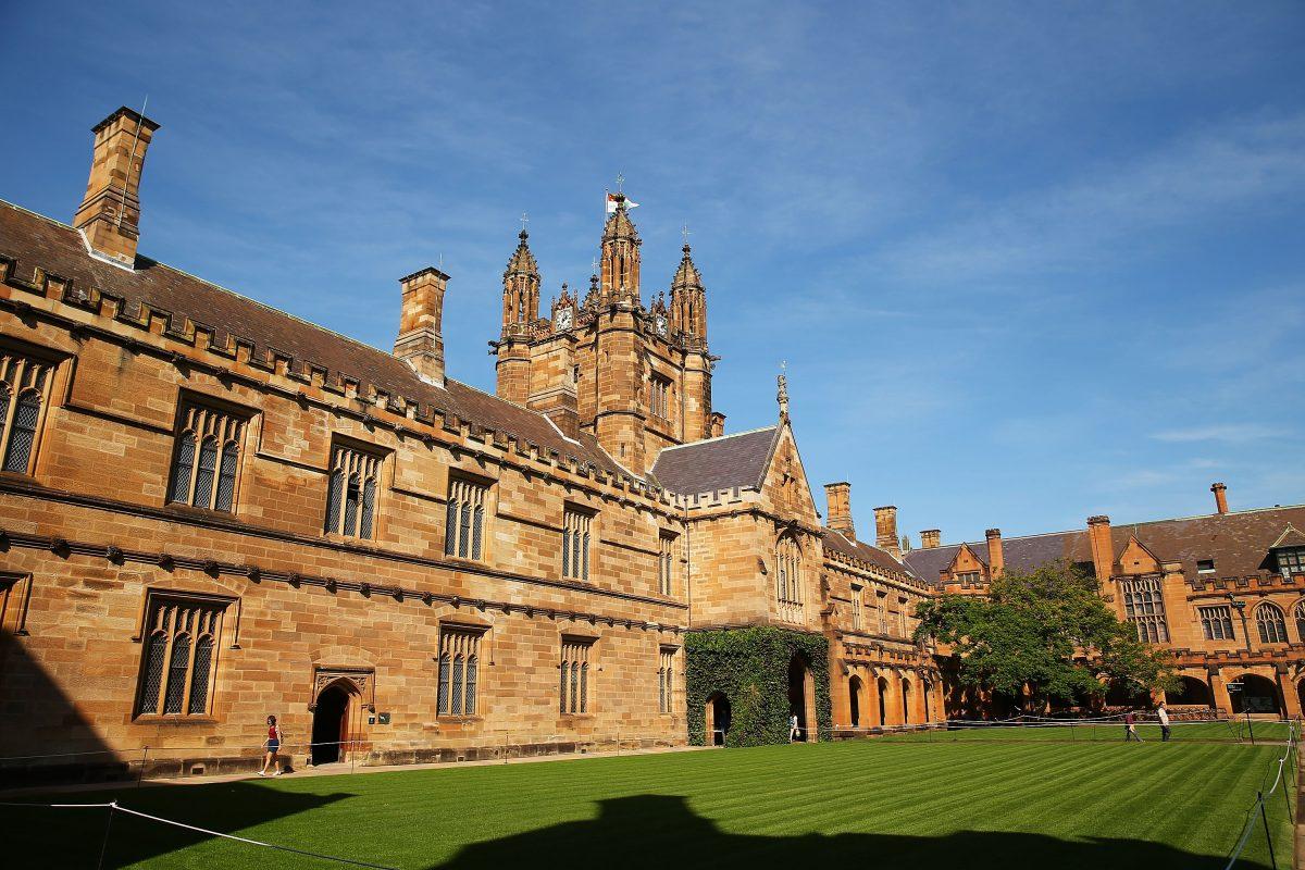 Sydney University revealed a deficit of $470 million following a 17 percent drop in international students. (Brendon Thorne/Getty Images)
