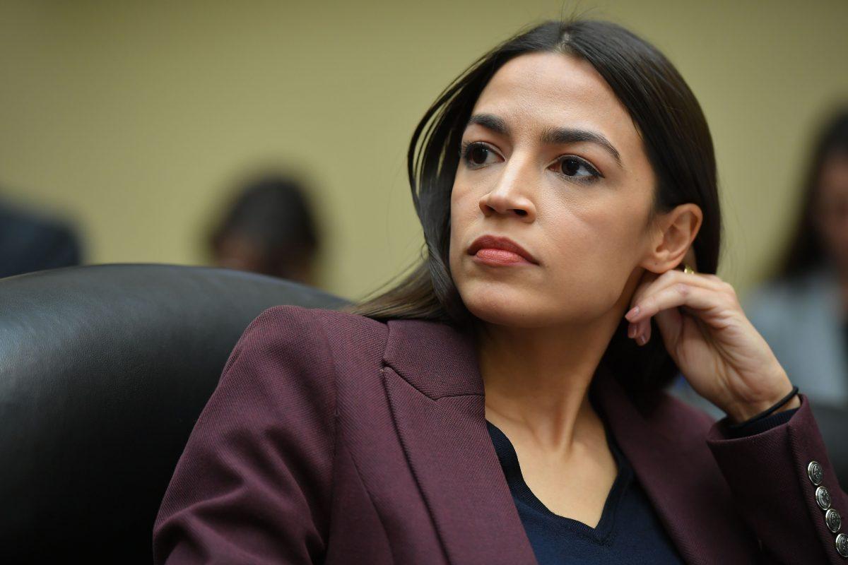Rep. Alexandria Ocasio-Cortez (D-N.Y.) in the Rayburn House Office Building on Capitol Hill on Feb. 27, 2019. (Mandel Ngan/AFP/Getty Images)