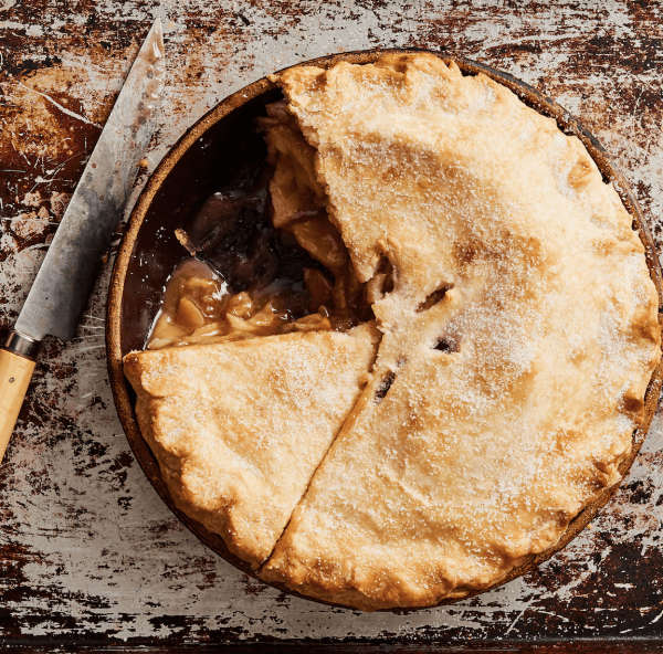 Lard makes for unbeatably flaky pie crusts. (Keller + Keller Photography)