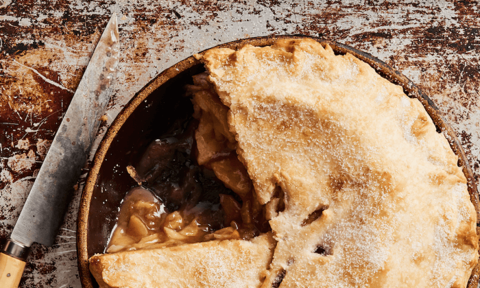Apple Pie With an All-Lard Crust