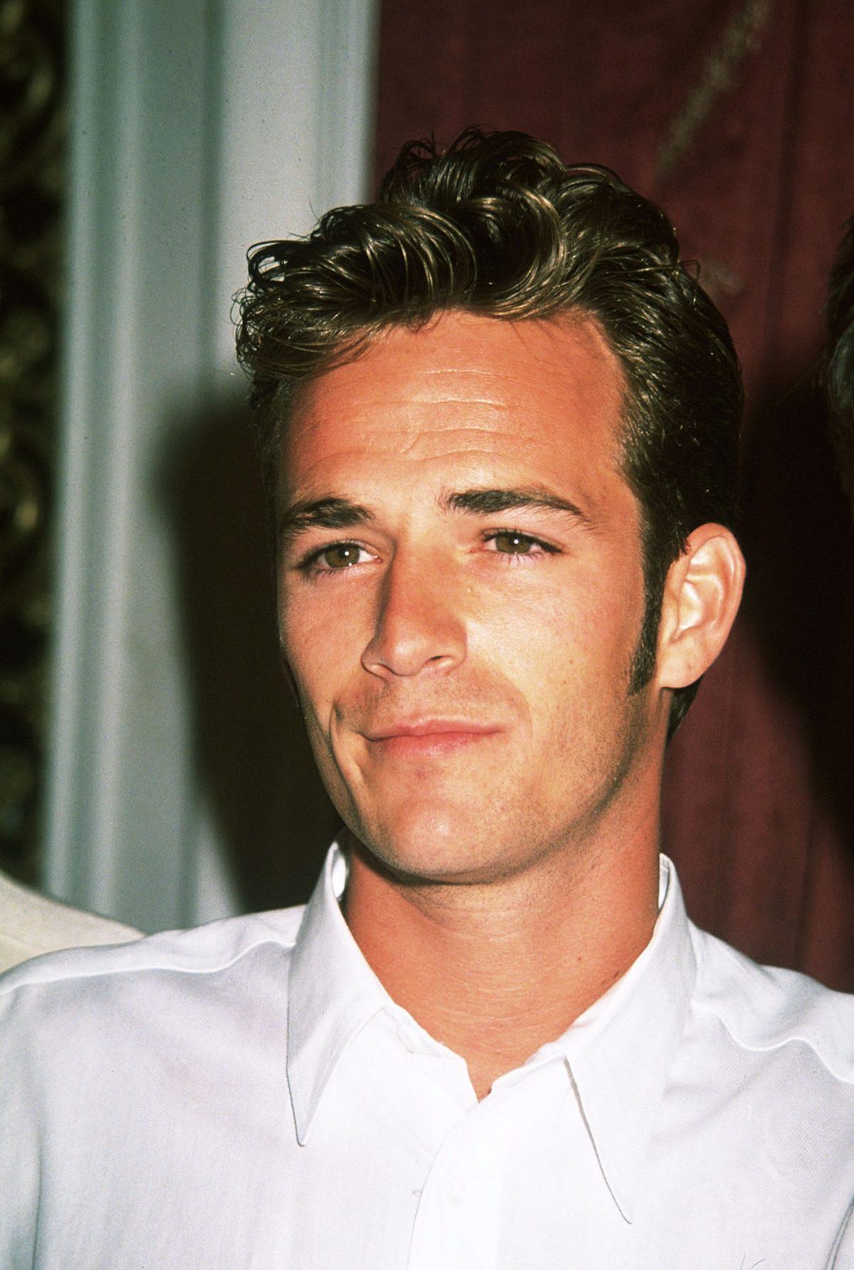 An undated file photo of Luke Perry. (Newsmakers)